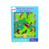 Drewniane Drzewo Ptaki Leśne DIY Klocki Drewniane Puzzle Trójwymiarowa