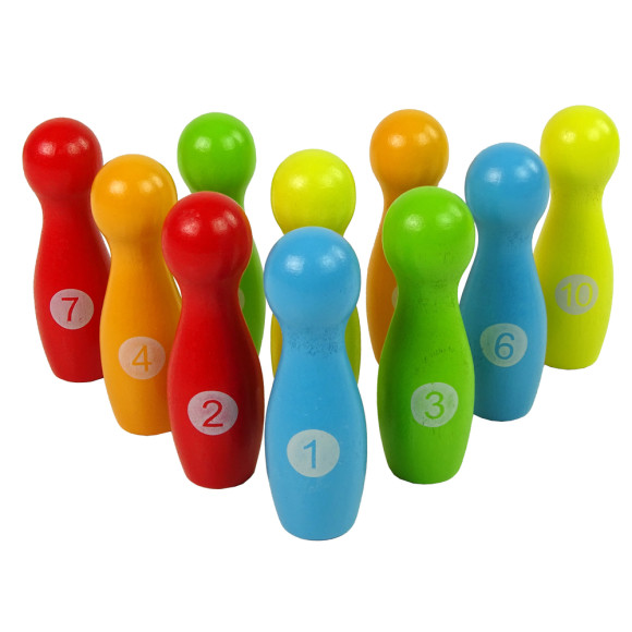 Drewniane Kręgle Gra Zręcznościowa Bowling Kręgielnia 11 El. Drewniane Kręgle Gra Zręcznościowa Bowling Kręgielnia 11 El.