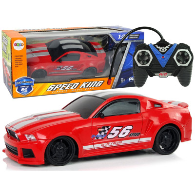 Auto Sportowe R/C 1:24 Wyścigi Czerwone Przyciemniane Szyby