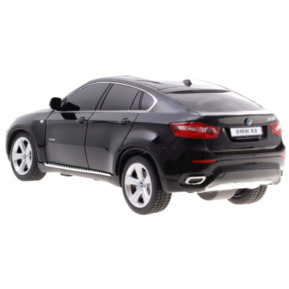 BMW X6 czarne RASTAR model 1:24 Zdalnie sterowane Auto SUV + pilot