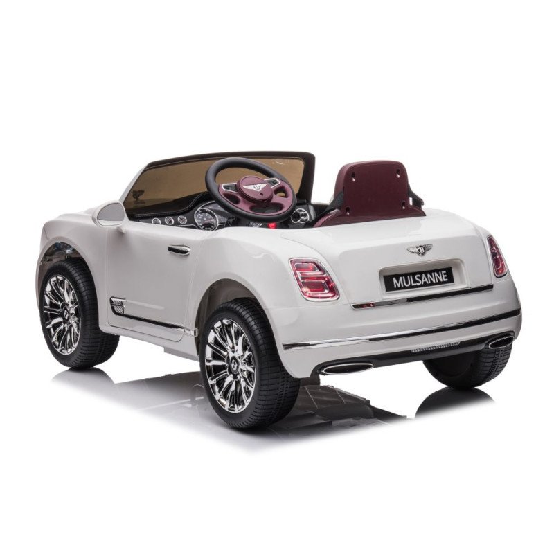 Auto Na Akumulator Bentley Mulsanne Biały