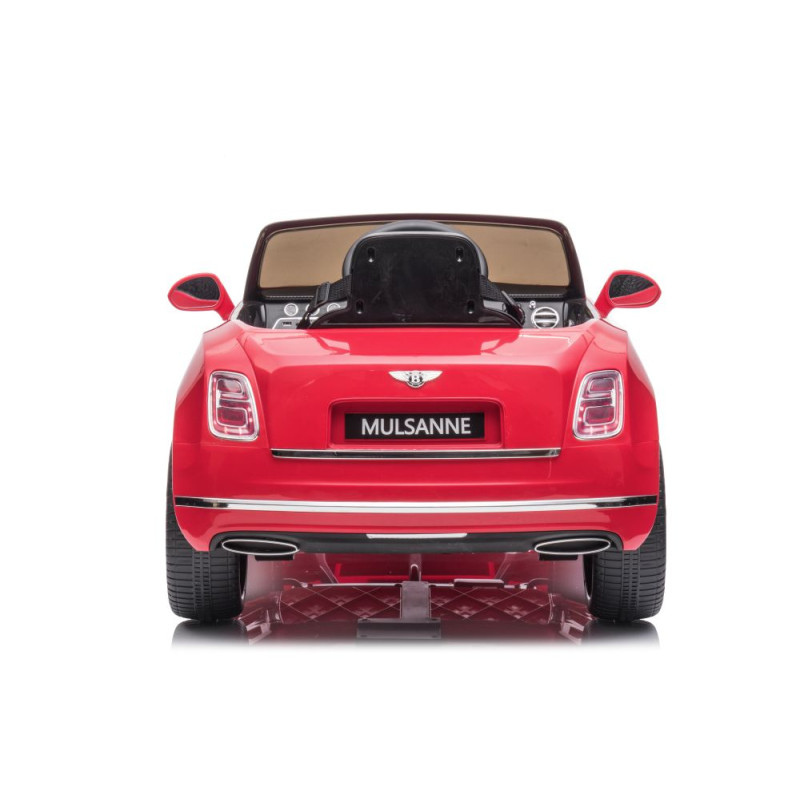Auto Na Akumulator Bentley Mulsanne Czerwony Lakierowany