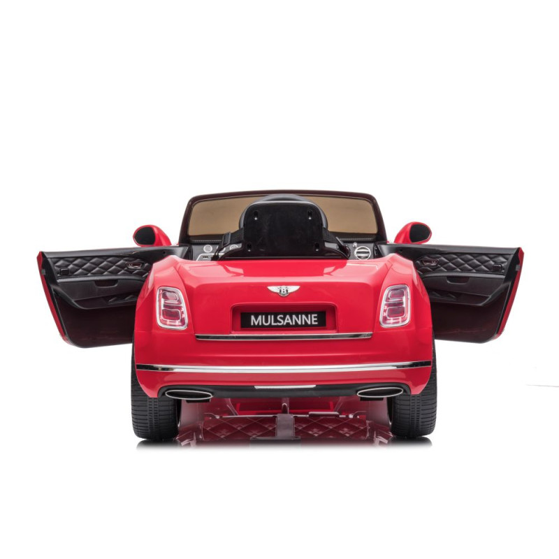 Auto Na Akumulator Bentley Mulsanne Czerwony Lakierowany