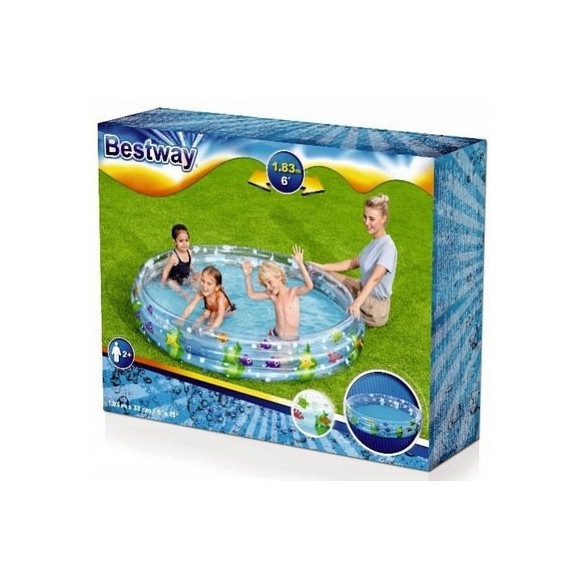 Dmuchany Basen Morski Świat 183 x 33 cm Bestway 51005