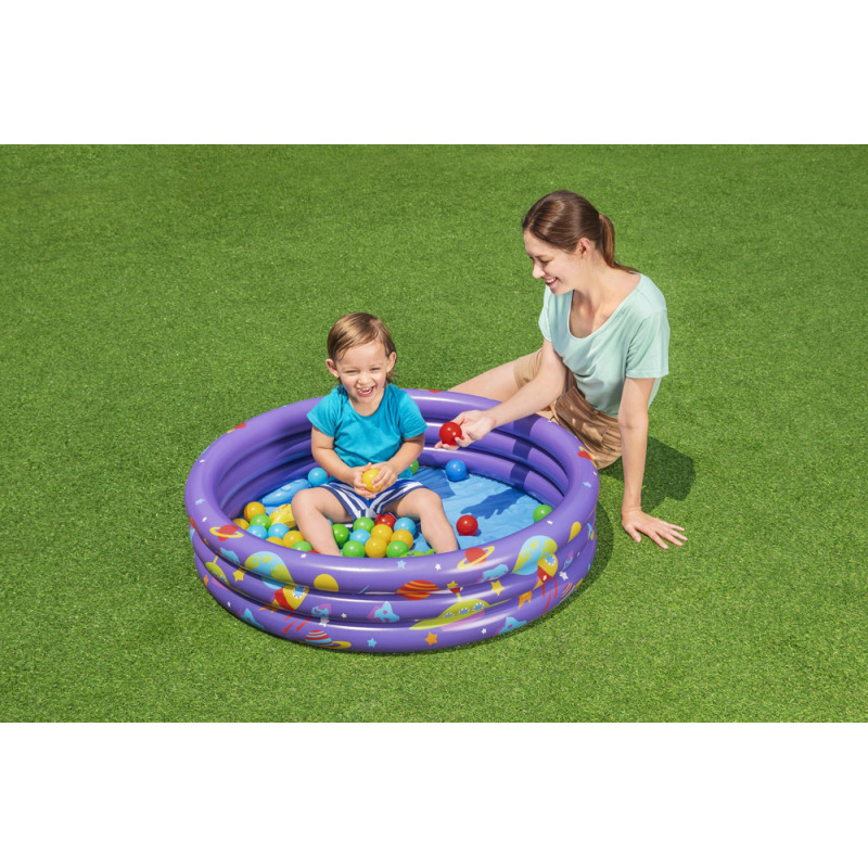Dmuchany Basen Z Piłeczkami 102 cm x 25 cm Bestway 52466