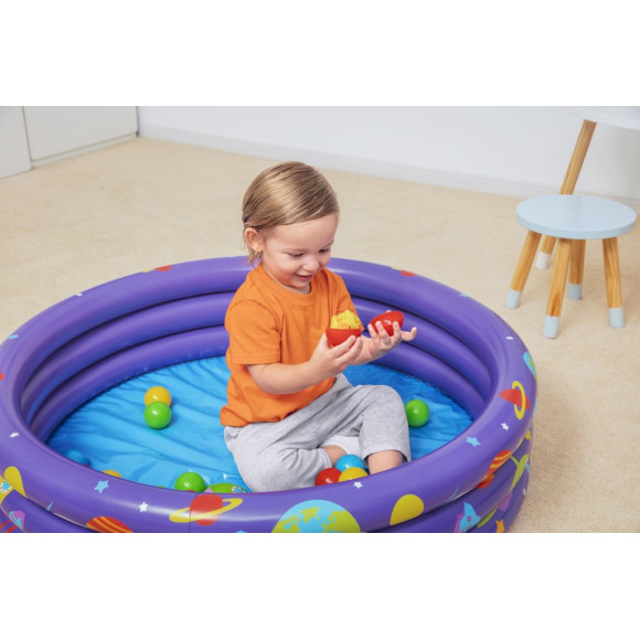 Dmuchany Basen Z Piłeczkami 102 cm x 25 cm Bestway 52466
