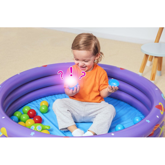 Dmuchany Basen Z Piłeczkami 102 cm x 25 cm Bestway 52466