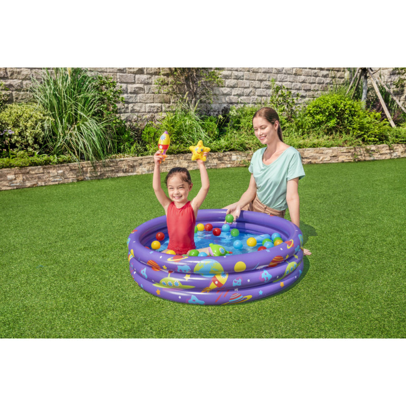 Dmuchany Basen Z Piłeczkami 102 cm x 25 cm Bestway 52466