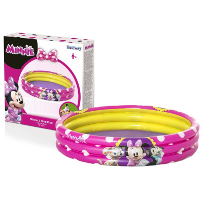 Dmuchany Basen Dla Dzieci Myszka Minnie 122 x 25 cm Bestway 91079