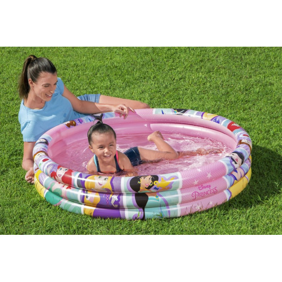 Dmuchany Basen Dla Dzieci Księżniczki DIsney 122 x 25 cm Bestway 91047 Dmuchany Basen Dla Dzieci Księżniczki DIsney 122 x 25 cm Bestway 91047