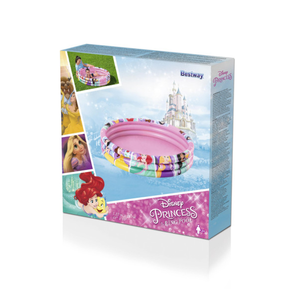 Dmuchany Basen Dla Dzieci Księżniczki DIsney 122 x 25 cm Bestway 91047 Dmuchany Basen Dla Dzieci Księżniczki DIsney 122 x 25 cm Bestway 91047
