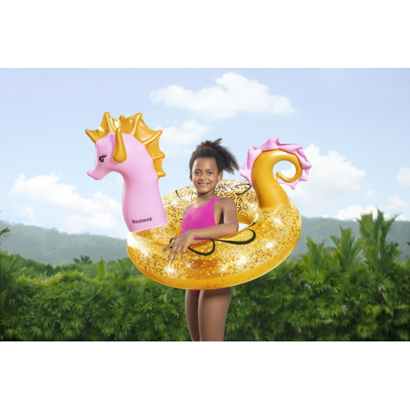Koło Do Pływania Dla Dzieci Konik Morski 115cm x 104cm Bestway 36305
