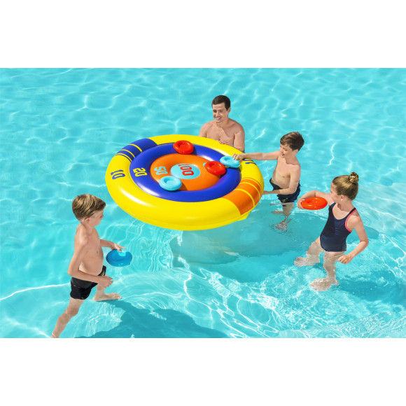 Dmuchana Gra Basenowa Zręcznościowa Tarcza, Frisbee 140 cm Bestway 52566