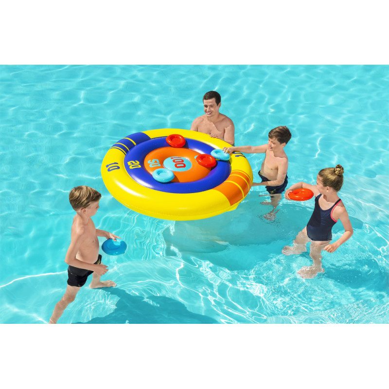 Dmuchana Gra Basenowa Zręcznościowa Tarcza, Frisbee 140 cm Bestway 52566