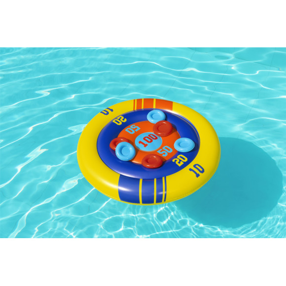 Dmuchana Gra Basenowa Zręcznościowa Tarcza, Frisbee 140 cm Bestway 52566