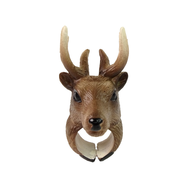 Pierścień na Rękę Edukacyjne Zwierzęta Jeleń