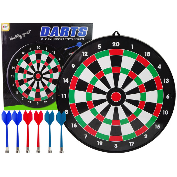 Tarcza Dart z Rzutkami Magnetycznymi 6 Sztuk Tarcza Dart z Rzutkami Magnetycznymi 6 Sztuk