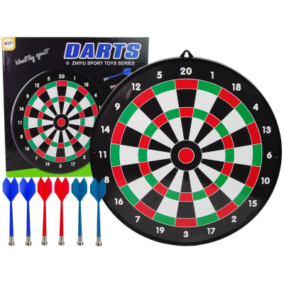 Tarcza Dart z Rzutkami Magnetycznymi 6 Sztuk