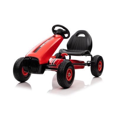 Gokart na Pedały G208 Czerwony