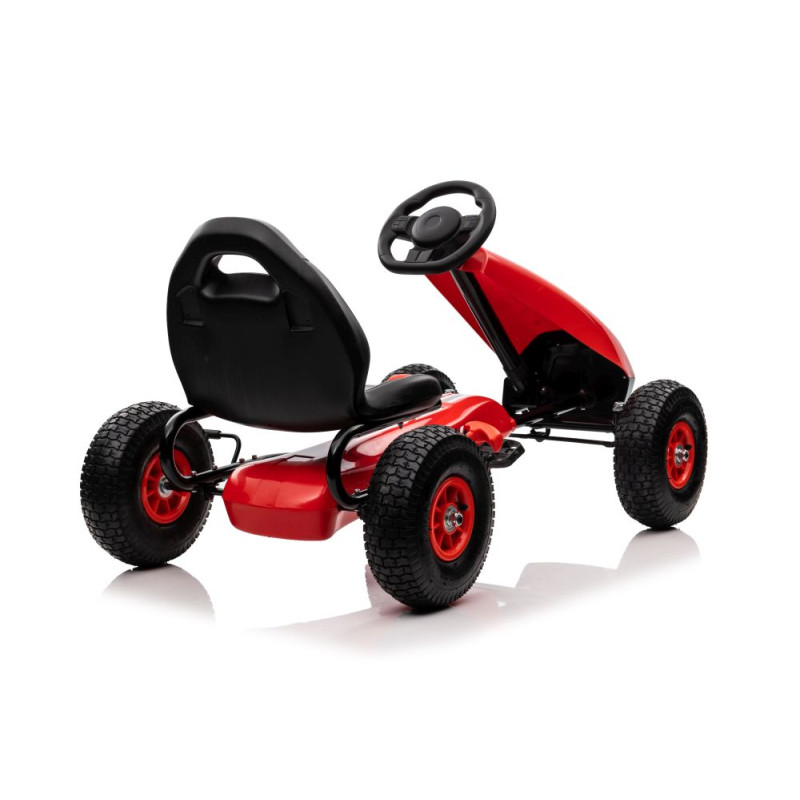 Gokart na Pedały G208 Czerwony