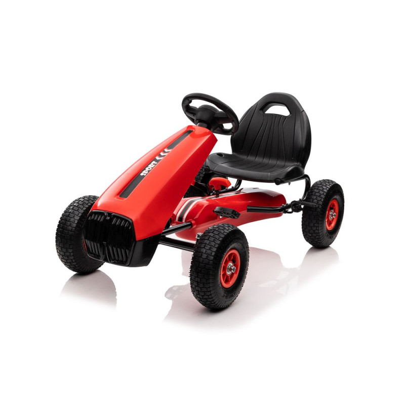 Gokart na Pedały G208 Czerwony