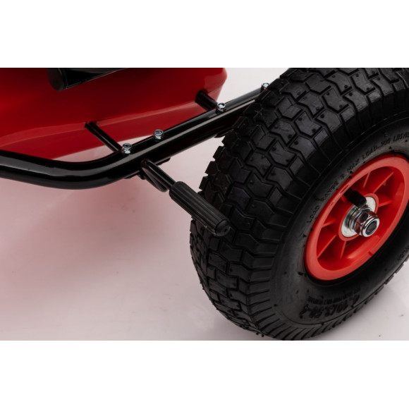 Gokart na Pedały G208 Czerwony