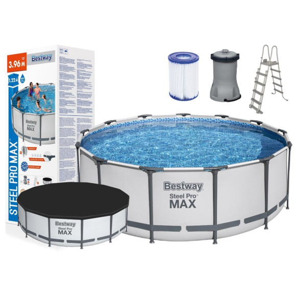 Basen Ogrodowy Stelażowy 396 x 122 cm Bestway 5618W