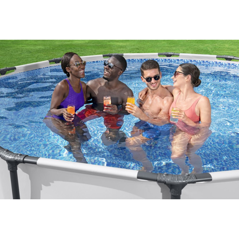 Basen Ogrodowy Stelażowy 396 x 122 cm Bestway 5618W