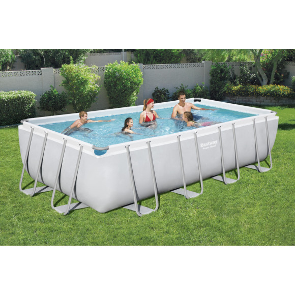 Basen Ogrodowy Stelażowy 549 x 274 x 122 cm Bestway 56466