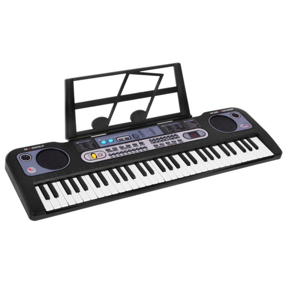 Keyboard dla dzieci 5+ Stojak na nuty Mikrofon + Nagrywanie Radio USB MP3 - model nr 020 Keyboard dla dzieci 5+ Stojak na nuty Mikrofon + Nagrywanie Radio USB MP3 - model nr 020