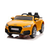 Pojazd Na Akumulator Audi TT RS Żółte