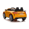 Pojazd Na Akumulator Audi TT RS Żółte