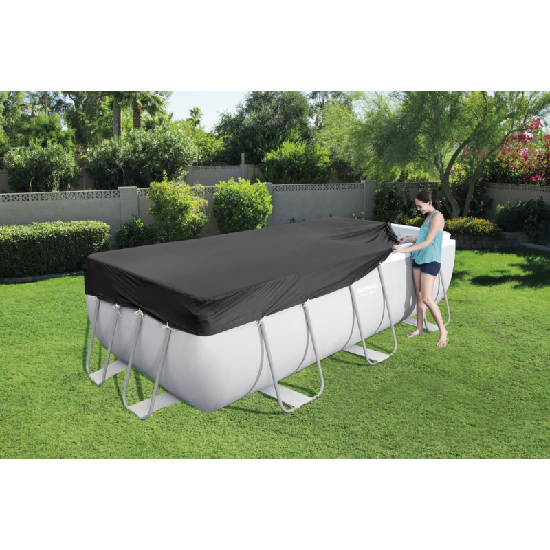 Pokrywa Do Basenu Stelażowego 404/412 cm x 201 cm Bestway 58232