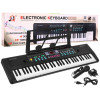 Keyboard dla dzieci 5+ Stojak na nuty Mikrofon + Kolorowe przyciski - model nr 605
