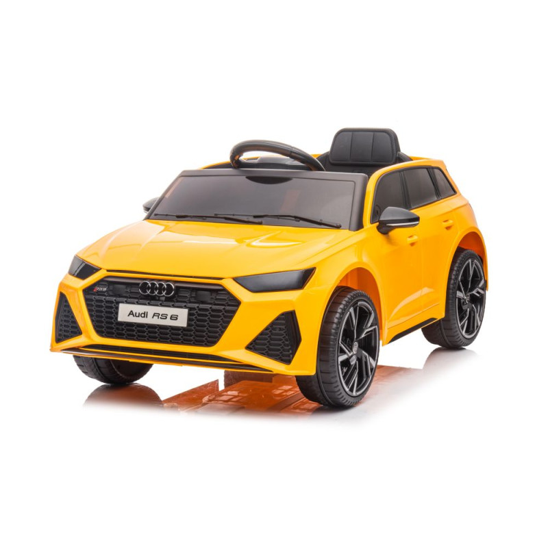 Pojazd na Akumulator Audi RS6 BRD-2118 Żółty