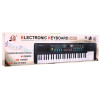 Keyboard dla dzieci 5+ Stojak na nuty Mikrofon + Kolorowe przyciski - model nr 605