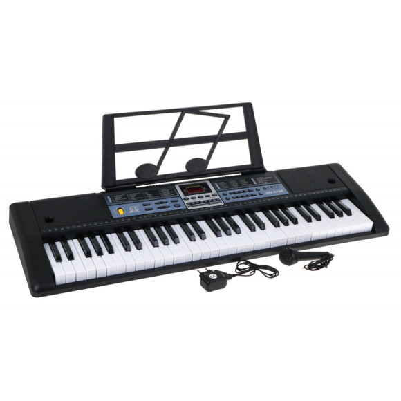 61-klawiszowy Keyboard dla dzieci 5+ Tryb nauki Taktomierz Mikrofon - model nr 6136 61-klawiszowy Keyboard dla dzieci 5+ Tryb nauki Taktomierz Mikrofon - model nr 6136