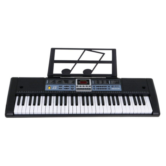 61-klawiszowy Keyboard dla dzieci 5+ Tryb nauki Taktomierz Mikrofon - model nr 6136 61-klawiszowy Keyboard dla dzieci 5+ Tryb nauki Taktomierz Mikrofon - model nr 6136