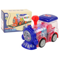 Lokomotywa LED Napęd Frykcyjny Przezroczysta