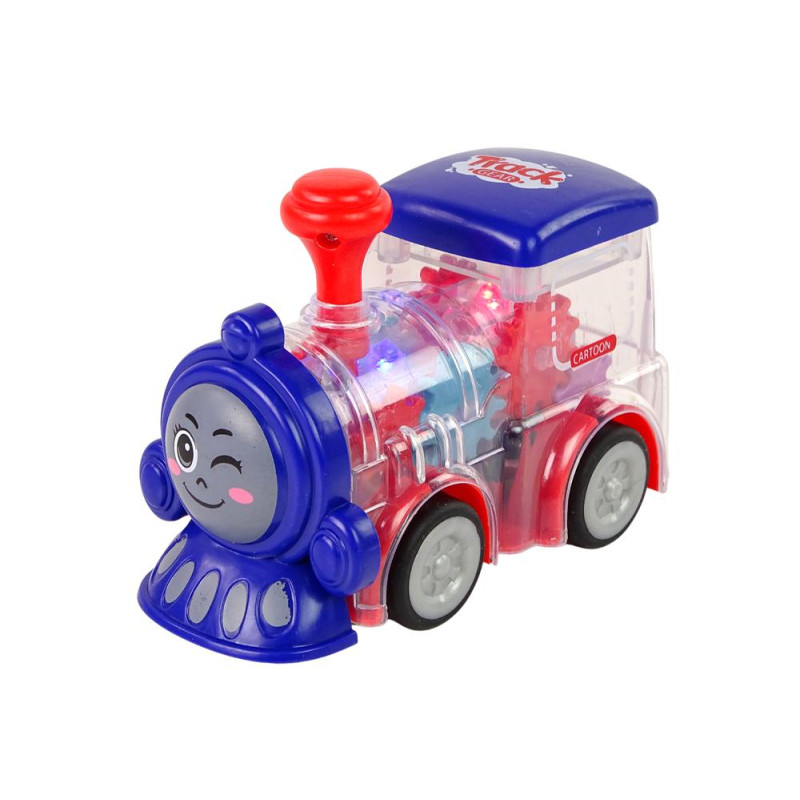 Lokomotywa LED Napęd Frykcyjny Przezroczysta