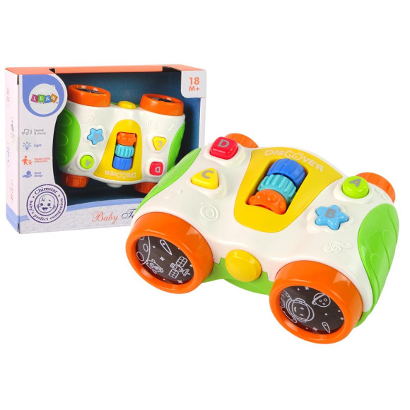 Interaktywna Lornetka Dla Malucha Światło Dźwięk Discover