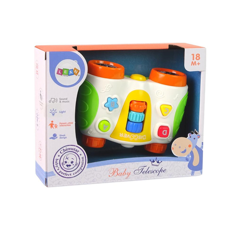 Interaktywna Lornetka Dla Malucha Światło Dźwięk Discover