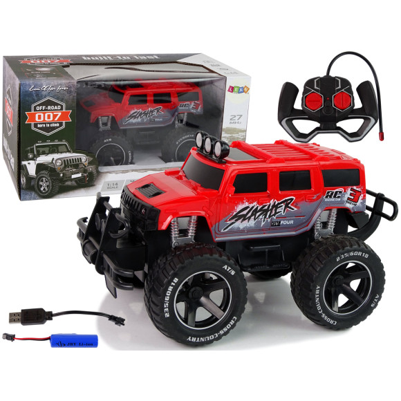 Auto Terenowe Cross- Country R/C 1:14 Czerwony