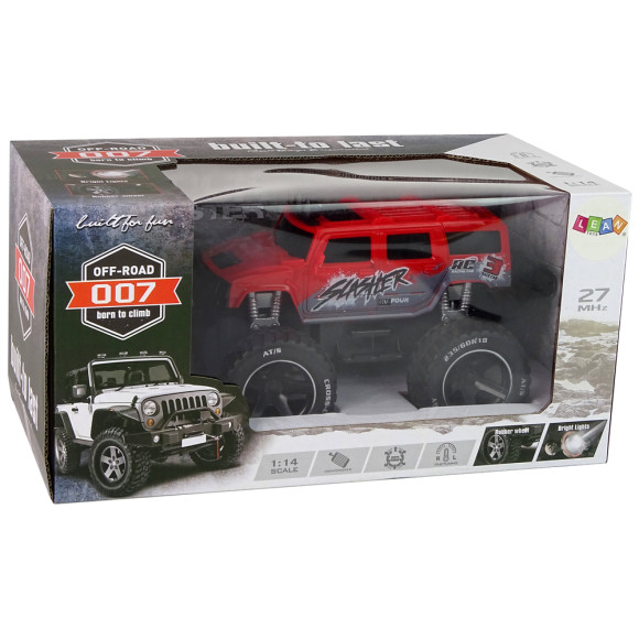 Auto Terenowe Cross- Country R/C 1:14 Czerwony