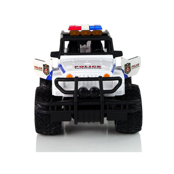 Auto R/C Policja Jeep Policyjny 1:14 Zdalnie Sterowane Efekty Świetlne Auto R/C Policja Jeep Policyjny 1:14 Zdalnie Sterowane Efekty Świetlne