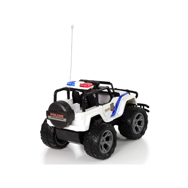Auto R/C Policja Jeep Policyjny 1:14 Zdalnie Sterowane Efekty Świetlne