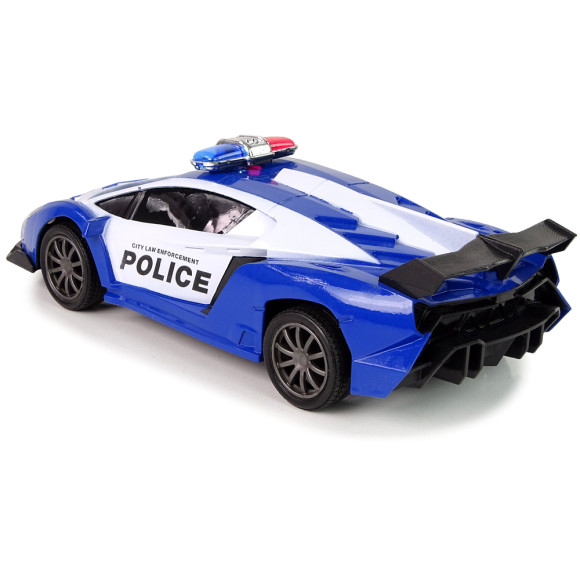 Auto Wyścigowe Policja R/C Zdalnie Sterowane Policyjne + Akumulator