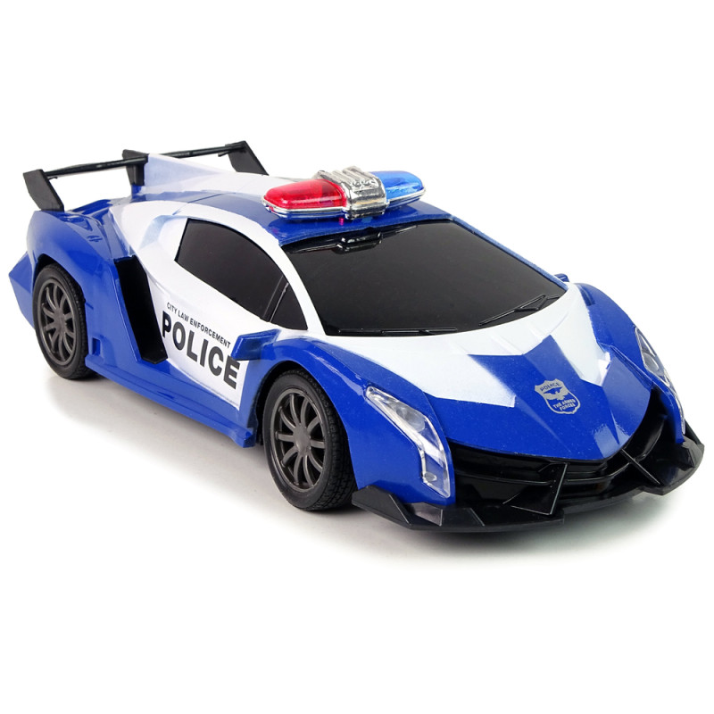 Auto Wyścigowe Policja R/C Zdalnie Sterowane Policyjne + Akumulator