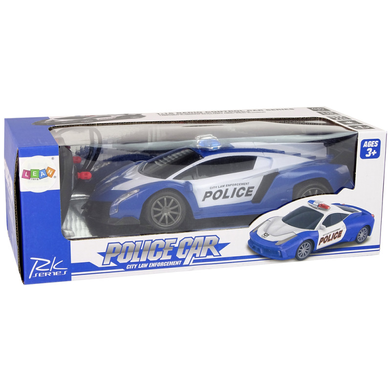 Auto Wyścigowe Policja R/C Zdalnie Sterowane Policyjne + Akumulator