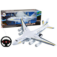 Samolot Pasażerski R/C Zdalnie Sterowany + Pilot Akumulator Kabel USB